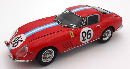 M-199 CMC 1:18 Ferrari 275 GTB C Chassis 9015 1966 #26 Le Mans on NART Livery