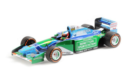 510941705 MINICHAMPS 1:18 Benetton Ford B194 M.Schumacher Belgium Demonstration '17