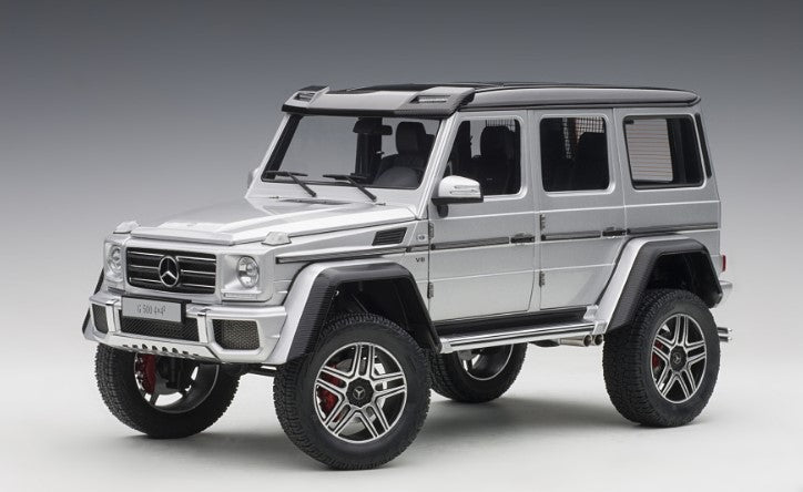 76318 AUTOart 1:18 Mercedes Benz G500 4X4 Silver model car