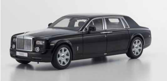 KS08841DBK KYOSHO 1:18 Rolls Royce Phantom EWB Diamond Black Reproduction