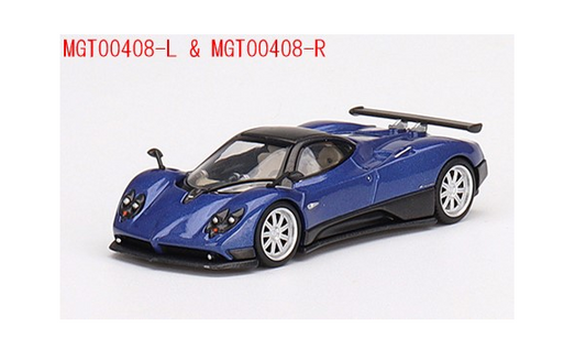 MGT00408-L TSM MINI-GT 1:64 Pagani Zonda F Argentina Blue LHD