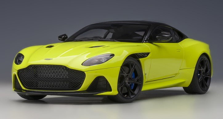 70295 AUTOart 1:18 Aston Martin DBS Super Leggera Metallic Lime Green model car