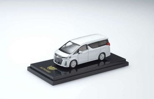 HJ643012BW Hobby JAPAN 1:64 Toyota Alphard Hybrid 2.5S (H30W) Type Gold White Pearl Crystal Shine