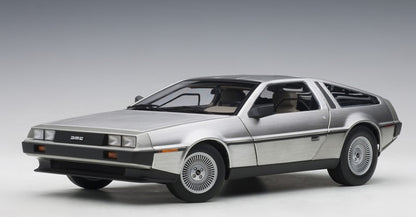 79916 AUTOart 1:18 DeLorean DMC-12 Satin Silver model car