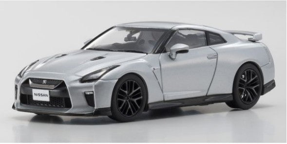 KS03893S KYOSHO 1:43 Nissan GT-R 2017 Silver model car