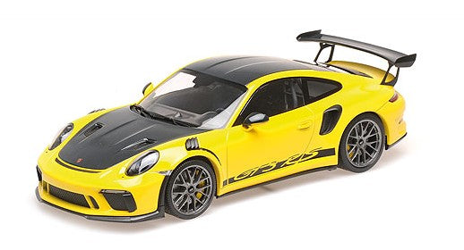 155068221 MINICHAMPS 1:18 Porsche 911 GT3RS 2019 Yellow/Weissach