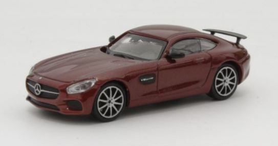 870037121 MINICHAMPS 1:87 Mercedes AMG GTS 2015 red