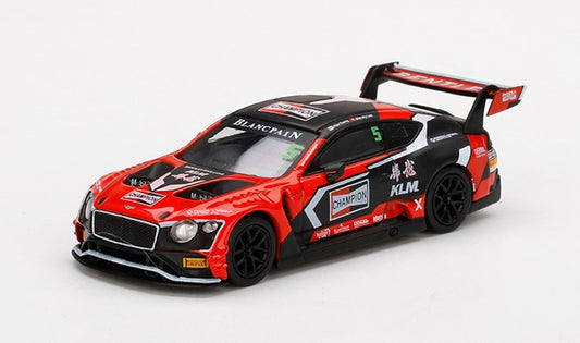 MGT00260-R TSM MINI-GT 1:64 Bentley Continental GT3 Champion Blancpain GT Asia 2018 #5 RHD