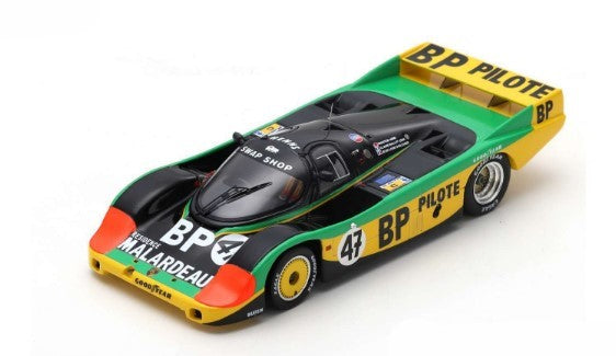 S7503 SPARK 1:43 Porsche 956 #47 Le Mans 1983 P.Henn/J.L.Schlesser/C.Ballot-Lena