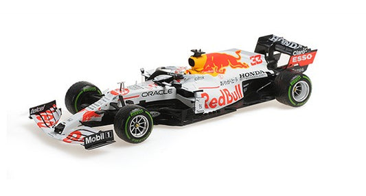 110211633 MINICHAMPS 1:18 Red Bull Racing Honda RB16B M.Verstappen Turkish GP 2021 (Thanks Honda Color)