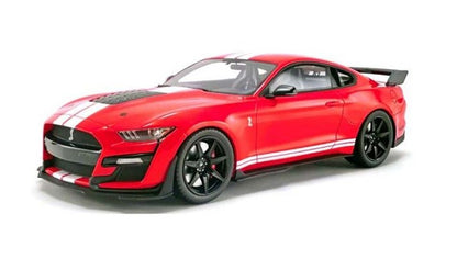 GTS021US GT SPIRIT 1:18 Ford Mustang Shelby GT500 2020 Red/Striped model car