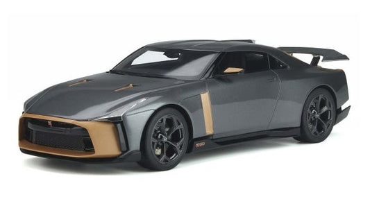 GTS300 GT SPIRIT 1:18 Nissan GT-R 50 by Italdesign Gray model car