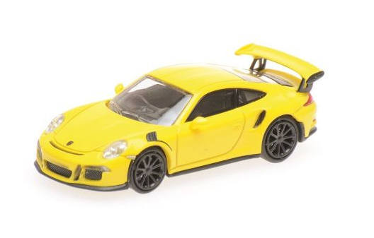 870063222 MINICHAMPS 1:87 Porsche 911 GT3 RS 2013 RACINGGELB Yellow