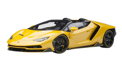 79117 AUTOart 1:18 Lamborghini Centenario Roadster Pearl Yellow model car