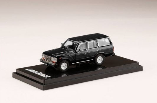 HJ641039BBK Hobby JAPAN 1:64 Toyota Land Cruiser 60 GX 1988 Black