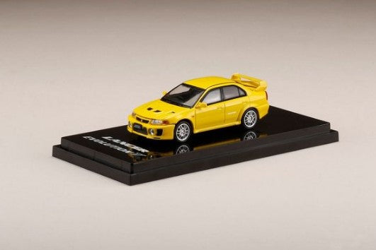 HJ641032AY Hobby JAPAN 1:64 Mitsubishi Lancer GSR Evolution 5 CP9A Dandelion Yellow