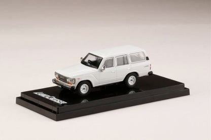 HJ641039BW Hobby JAPAN 1:64 Toyota Land Cruiser 60 GX 1988 White