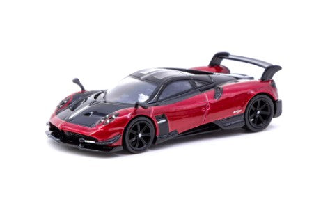 T64G-TL014-RE TARMAC WORKS 1:64 Pagani Huayra BC Rosso Dubai