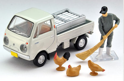 LV-198b TOMYTEC 1:64 MAZDA Porter Cab White with Figure 314943