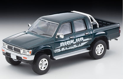 LV-N255b TOMYTEC Tomica Limited Vintage NEO 1:64 Toyota Hilux 4WD Double Cab SSR-X Optional Equipped Vehicle 1995 Green 318972