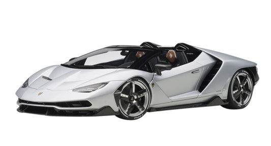 79116 AUTOart 1:18 Lamborghini Centenario Roadster Matte Metallic Silver