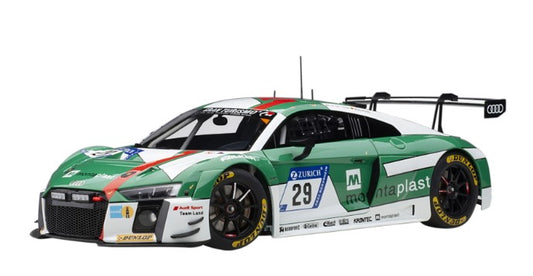 81701 AUTOart 1:18 Audi R8 LMS 2017 #29 Nurburgring 24h Winner model cars