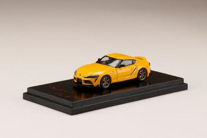 HJ641014CY Hobby JAPAN 1:64 Toyota GR Supra (A90) RZ Custom Version Lightning Yellow