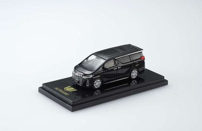 HJ643012ABK Hobby JAPAN 1:64 Toyota Alphard 2.5S (H30W) Type Gold Black