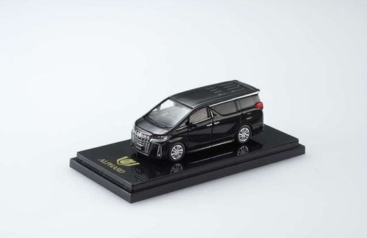 HJ643012ABK Hobby JAPAN 1:64 Toyota Alphard 2.5S (H30W) Type Gold Black