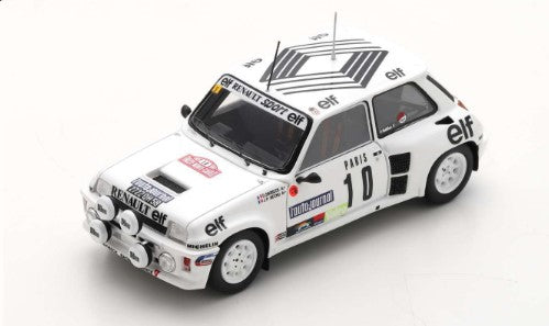 S5561 SPARK 1:43 Renault 5 Turbo #10 Rally Monte Carlo 1985 model car