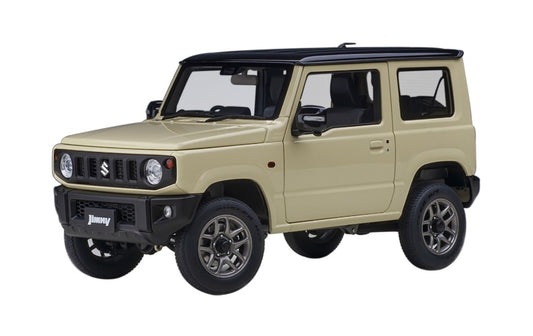 78500 AUTOart 1:18 Suzuki Jimny JB64 Ivory Metallic / Black Roof