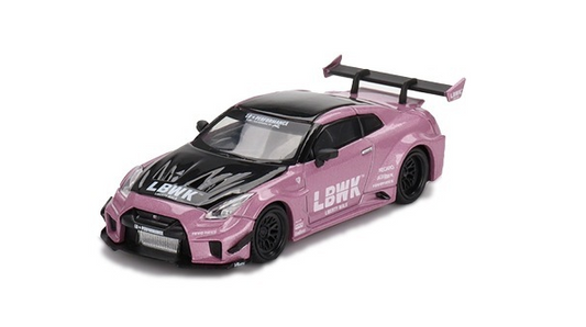 MC115PK TSM MINI-GT LBWK Limited 1:64 Nissan LB-Silhouette WORKS GT 35GT-RR Ver.2 LBWK Pink RHD LB original package