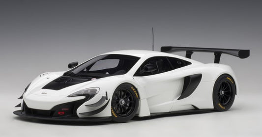 81640 AUTOart 1:18 McLaren 650S GT3 White model car