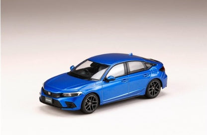 HJ431003BL Hobby JAPAN 1:43 Honda Civic 2021 Premium Crystal Blue Metallic