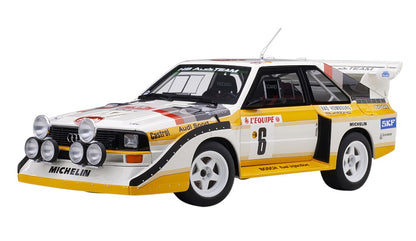 88602 AUTOart 1:18 Audi Sport Quattro S1 WRC 1986 #6 Mikkola / Hertz Monte Carlo