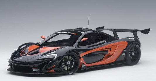 81543 AUTOart 1:18 McLAREN P1 GTR Dark Grey Metallic/Orange Accents 2015