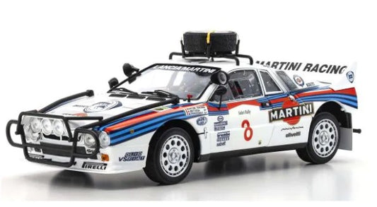 KS08306J KYOSHO 1:18 Lancia Rally 037 1985 Safari #8 All Japan Model Hobby Show 2022 Exhibit Item