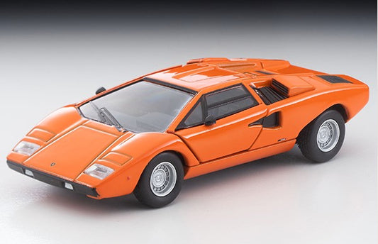 LV-N TOMYTEC 1:64 Lamborghini Countach LP400 Orange 318385