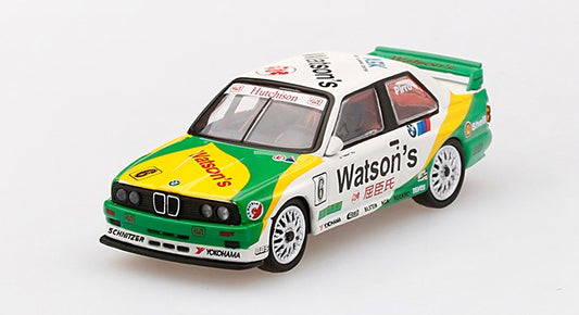 MGT00055-L TSM MINI-GT 1:64 BMW M3 E30 Macau GP 1991 #6 Winner LHD