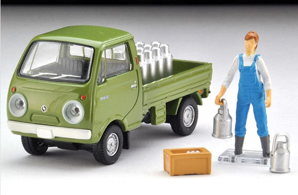 LV-198a TOMYTEC 1:64 MAZDA Porter Cab Green with Figure 314936