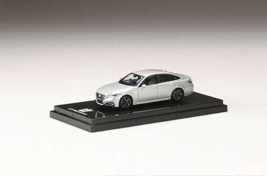 HJ642009HS Hobby JAPAN 1:64 Toyota Crown Htbrid 2.5 RS Limited Silver Metallic