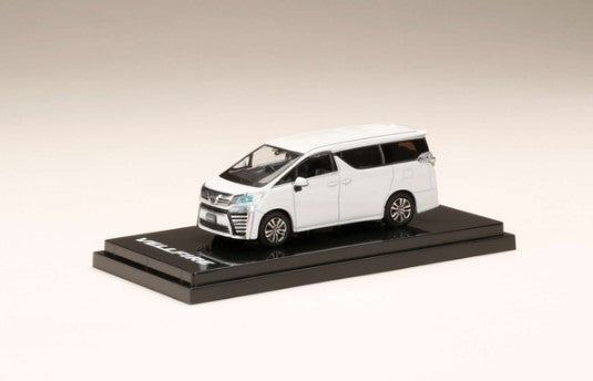 HJ642028WP Hobby JAPAN 1:64 Toyota Vellfire  H30W Z "G" Edition 2.5L White Pearl Crystal Shine