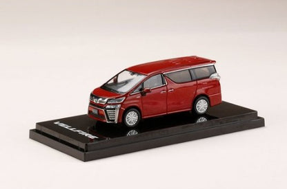 HJ641028HR Hobby JAPAN 1:64 Toyota Vellfire H30W Hybrid Dark Red Mica Metallic