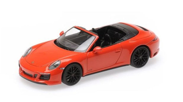 410067331 MINICHAMPS 1:43 Porsche 911 (991.2) Carrera 4GTS Cabriolet 2017 Orange