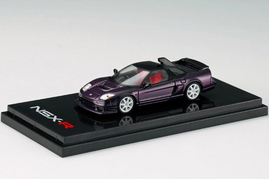 HJ641015CPU Hobby JAPAN 1:64 Honda NSX-R GT (NA2) Purple Metallic Custom Color Version