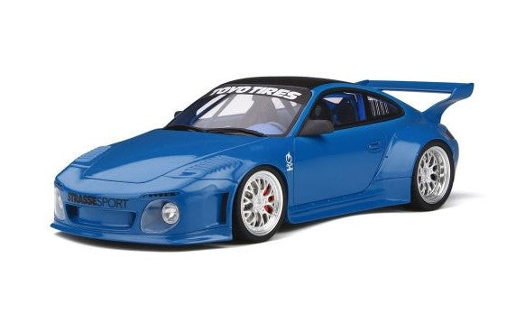 GTS222 GT SPIRIT 1:18 Old&New Body Kit Blue model car