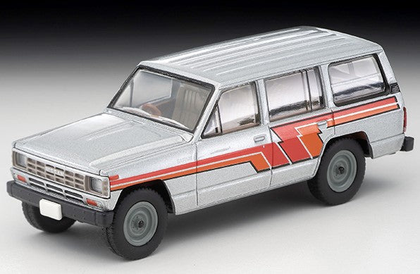 LV-N109d TOMYTEC 1:64 Nissan Safari Extra VAN DX Silver/Stripe 312550