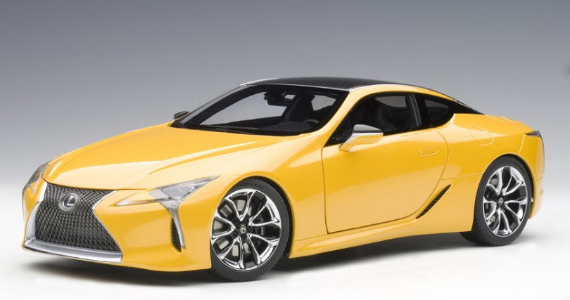 78847 AUTOart 1:18 Lexus LC500 Metallic Yellow interior color/Black