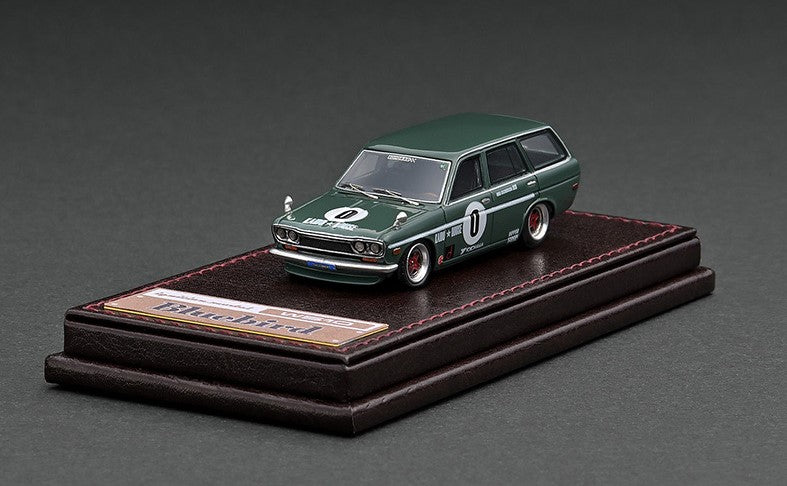 IG2879 ignition model 1:64 Nissan Datsun Bluebird (510) Wagon Green