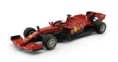 18-36819TUV Bburago 1:43 Ferrari SF1000 2020 Austrian GP #5 S.Vettel with Clear Case model car